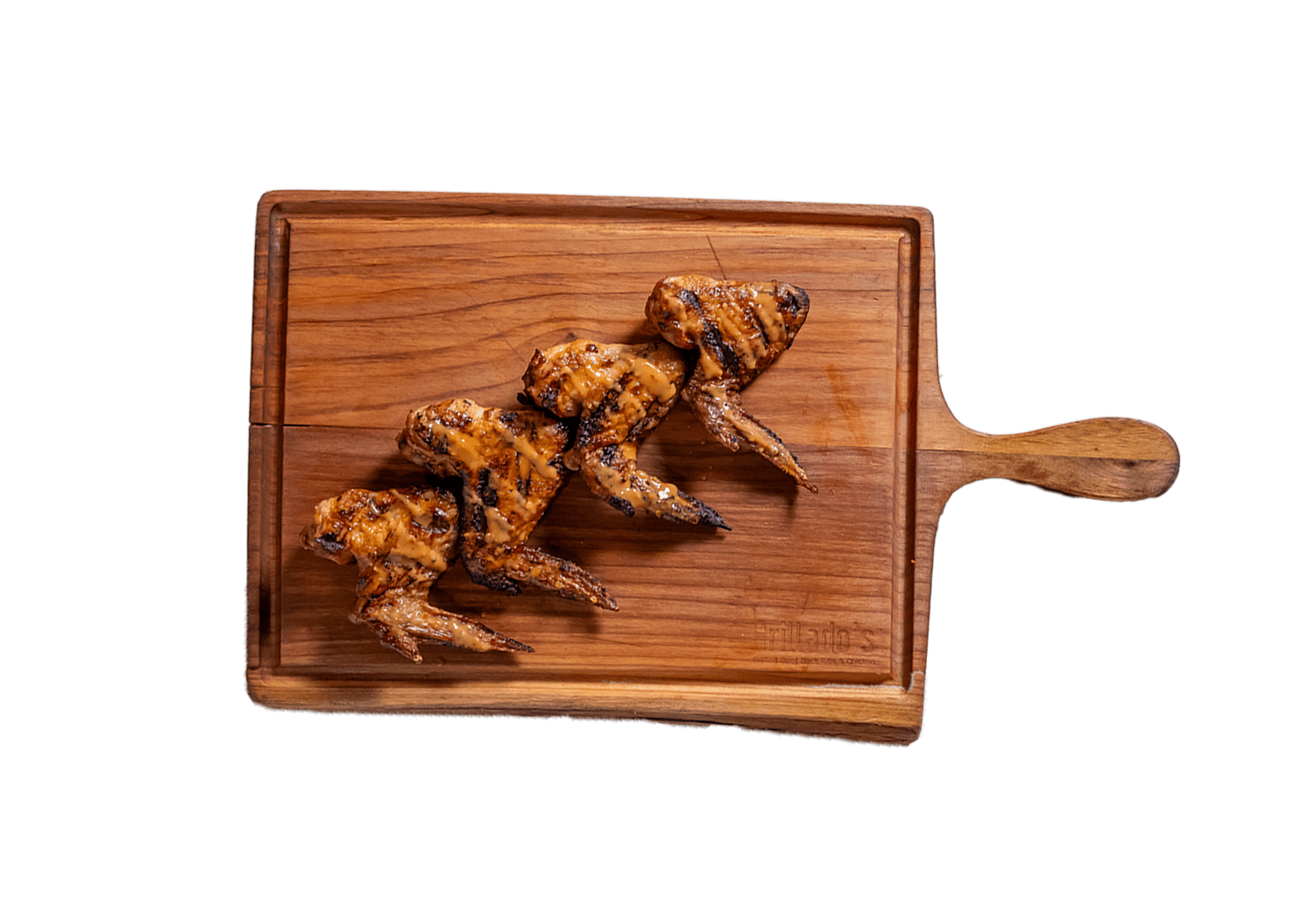 5 whole chicken wings served fresh