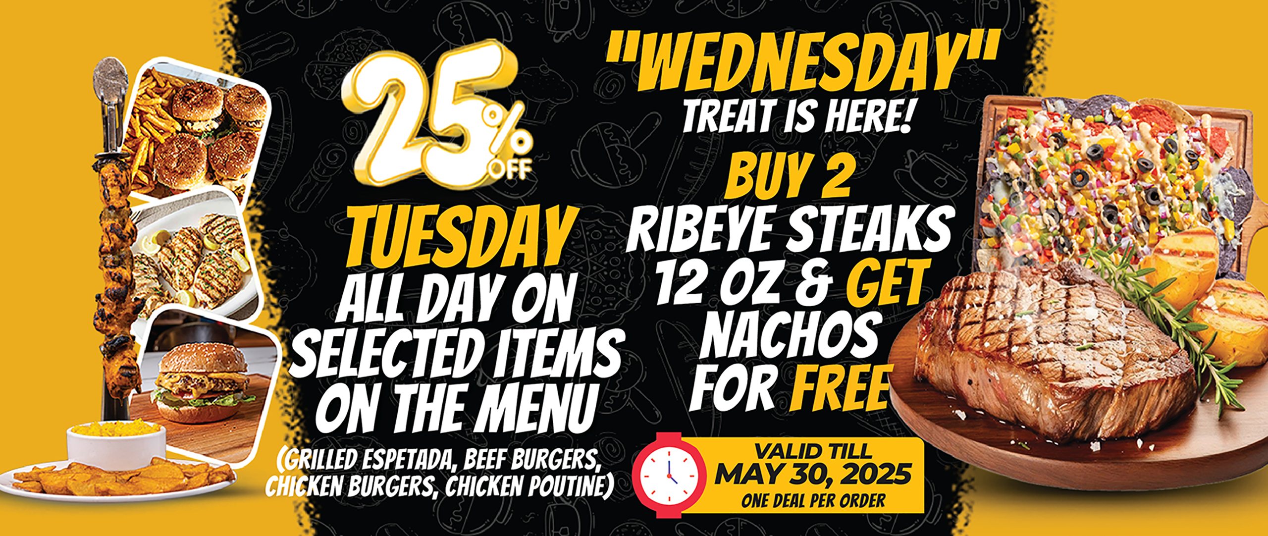 Tuesday and Wednesday Deal 27-05-2025