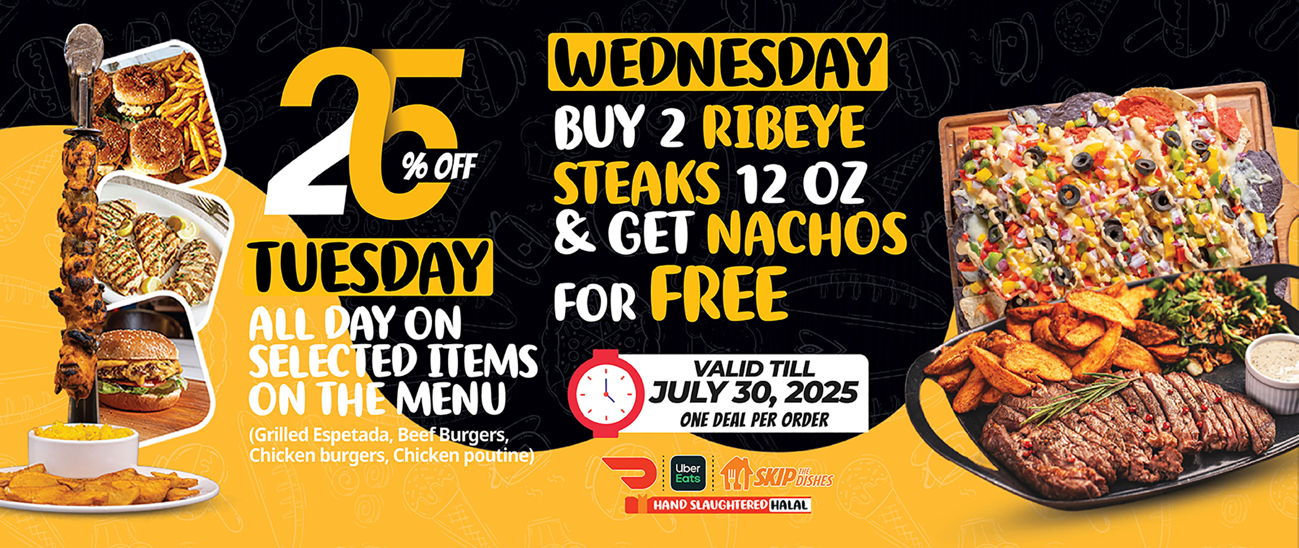 Tuesday and Wednesday Deal 29-07-2025
