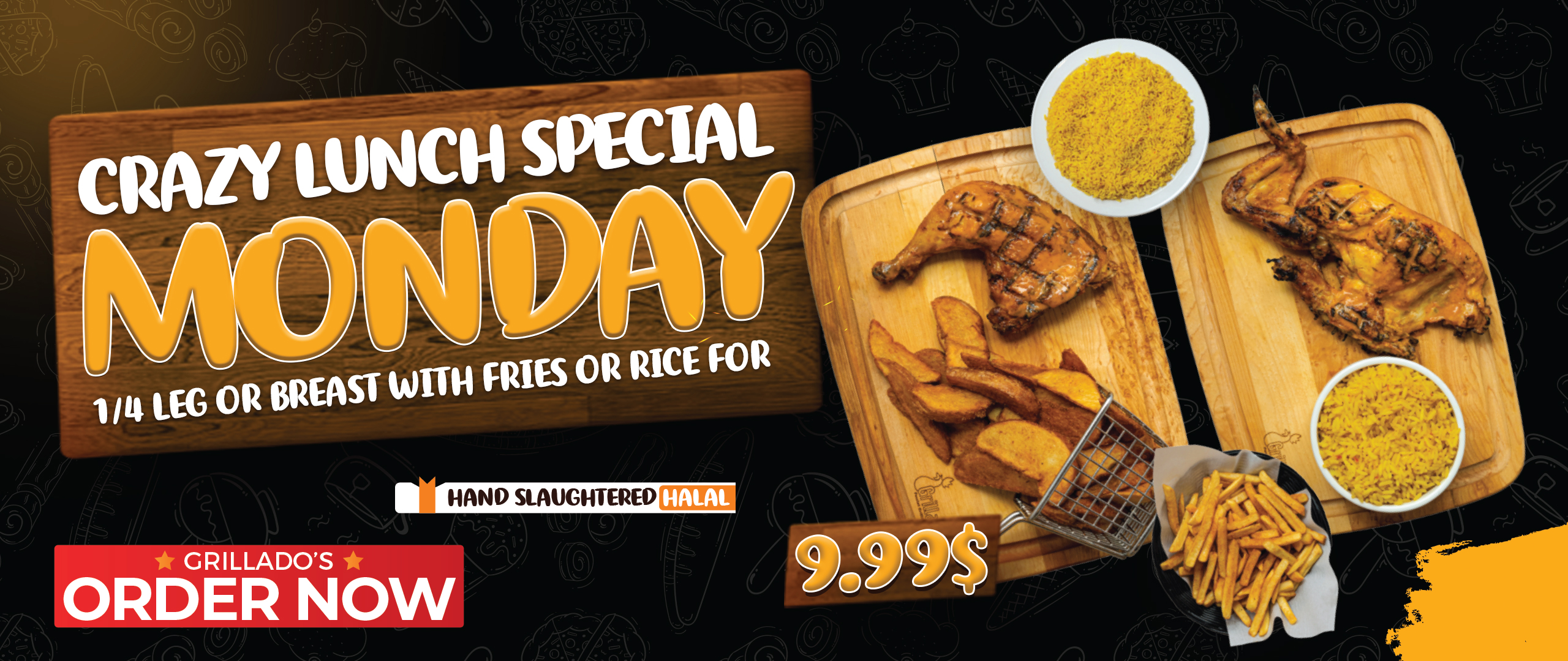 Crazy Lunch Monday Deal