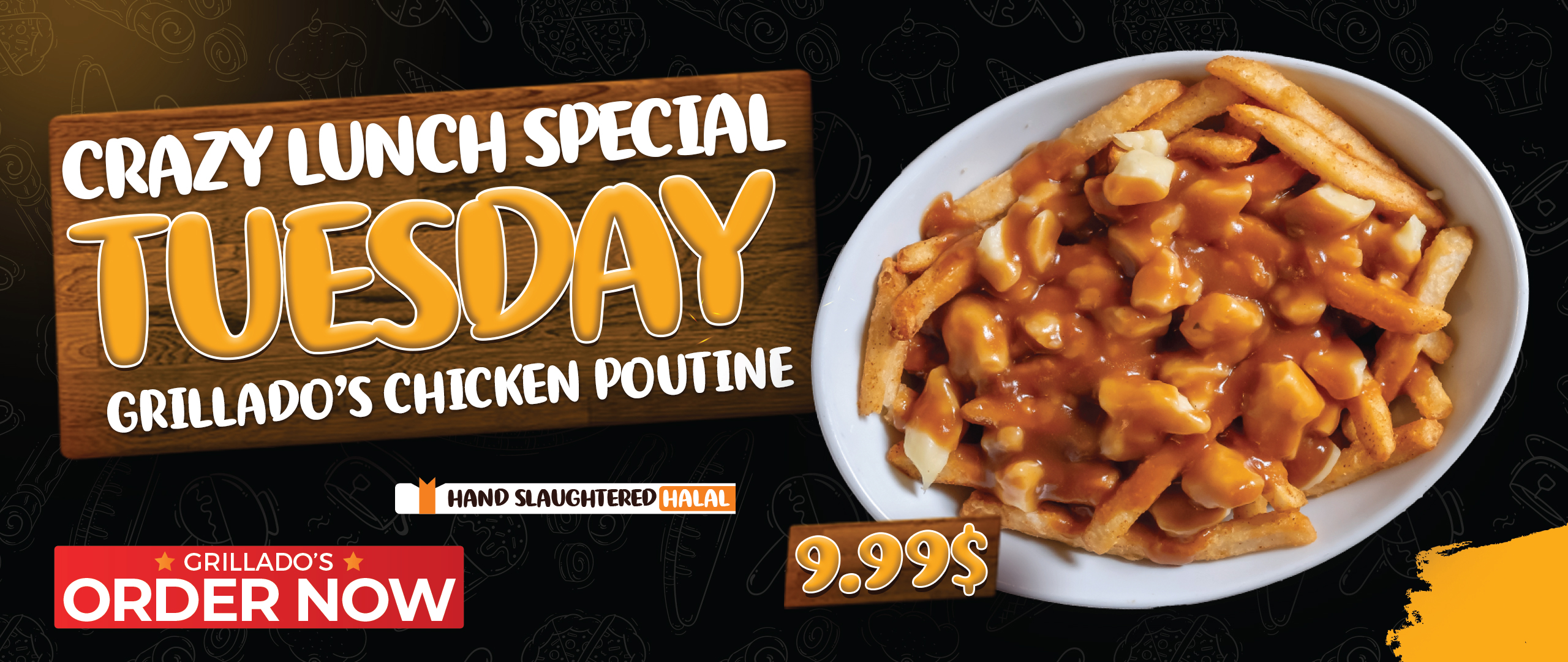 Crazy Lunch Tuesday Deal