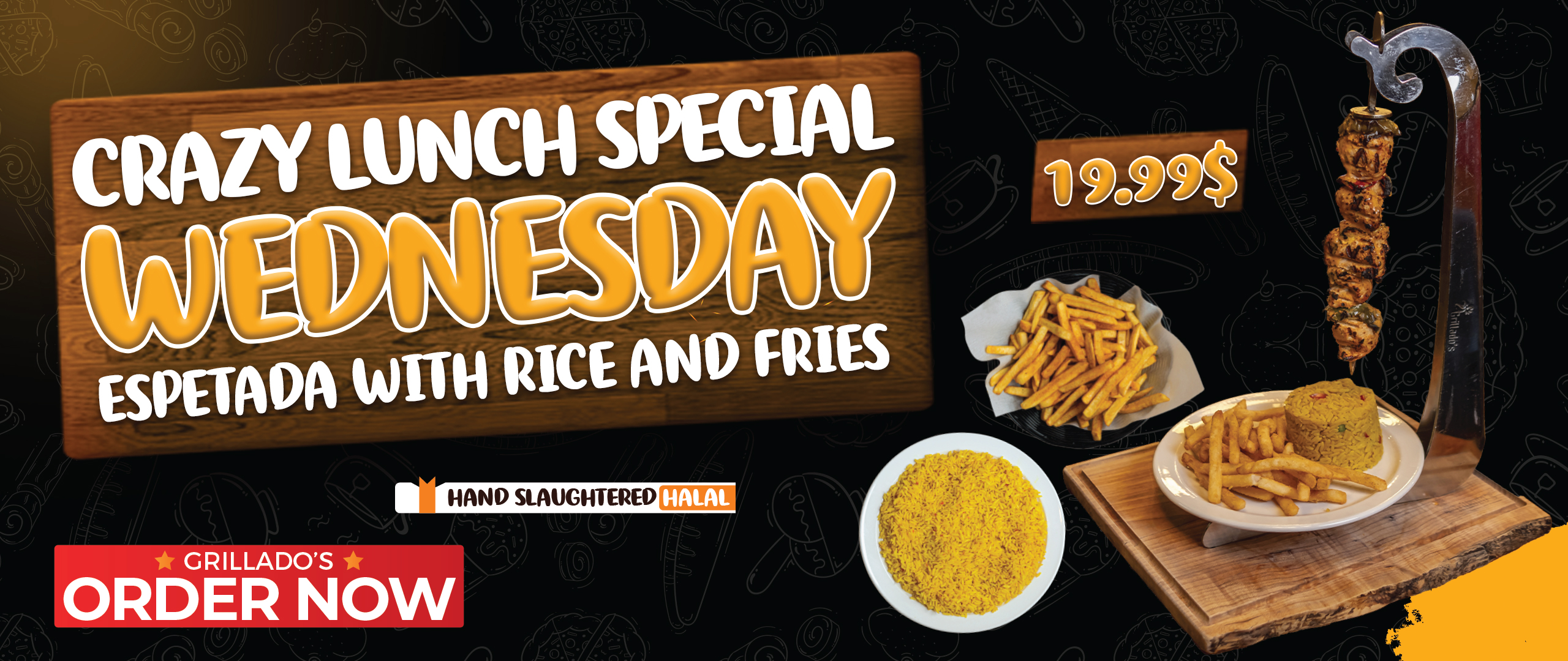 Crazy Lunch Wednesday Deal