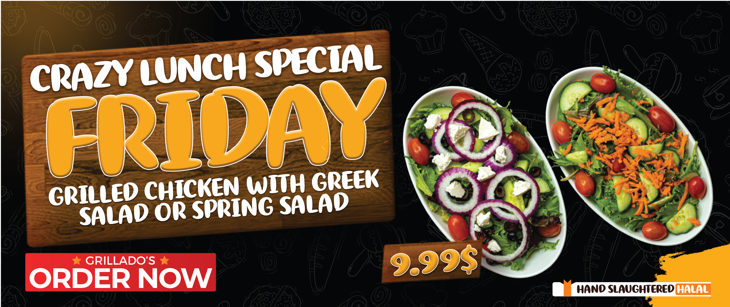 Crazy Lunch Friday Deal