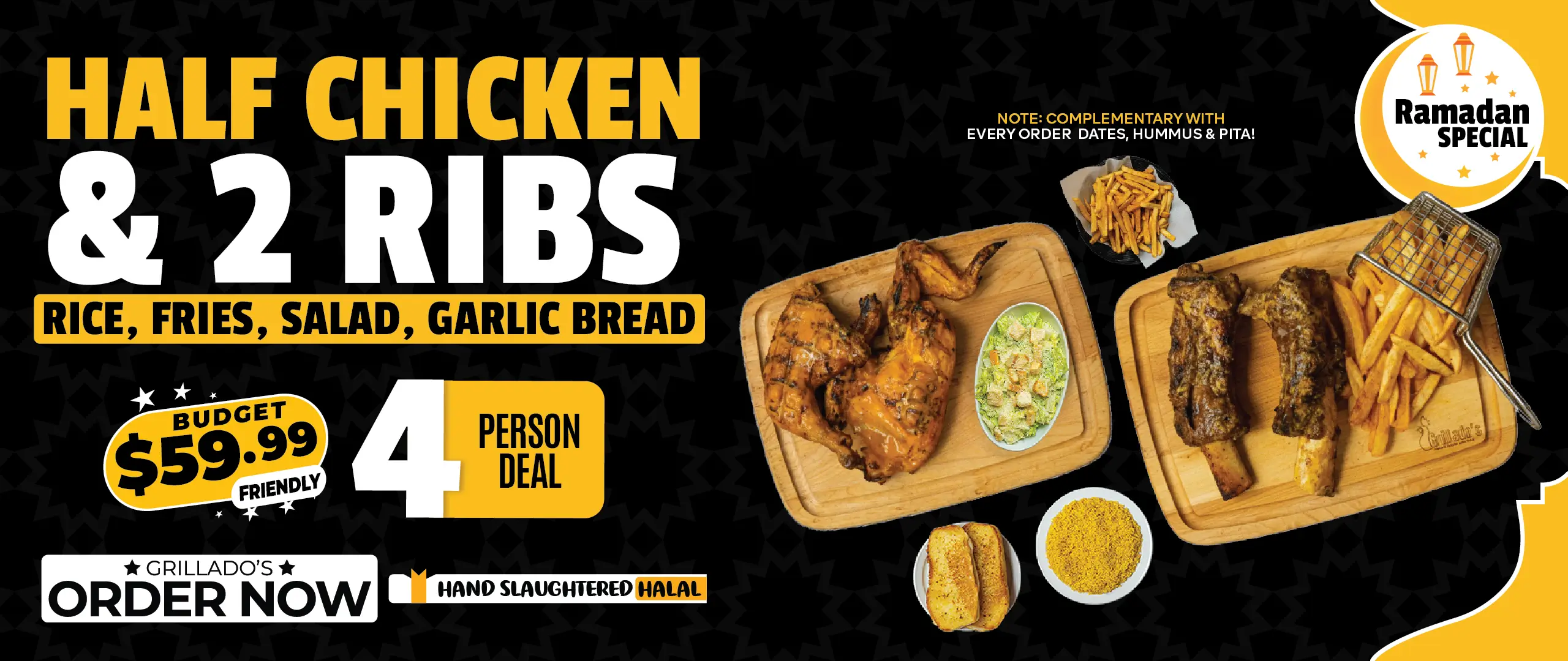 Half Chicken Deal En