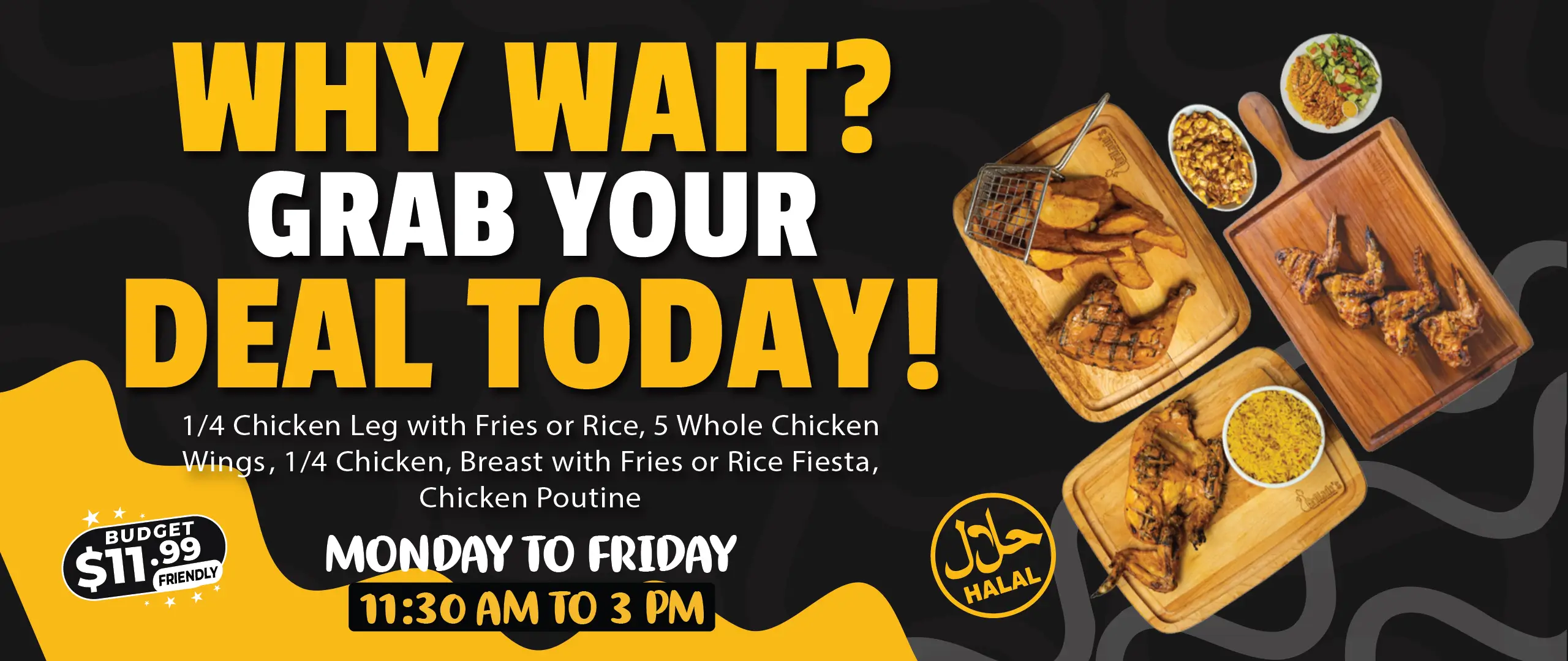 Monday to Friday Deal
