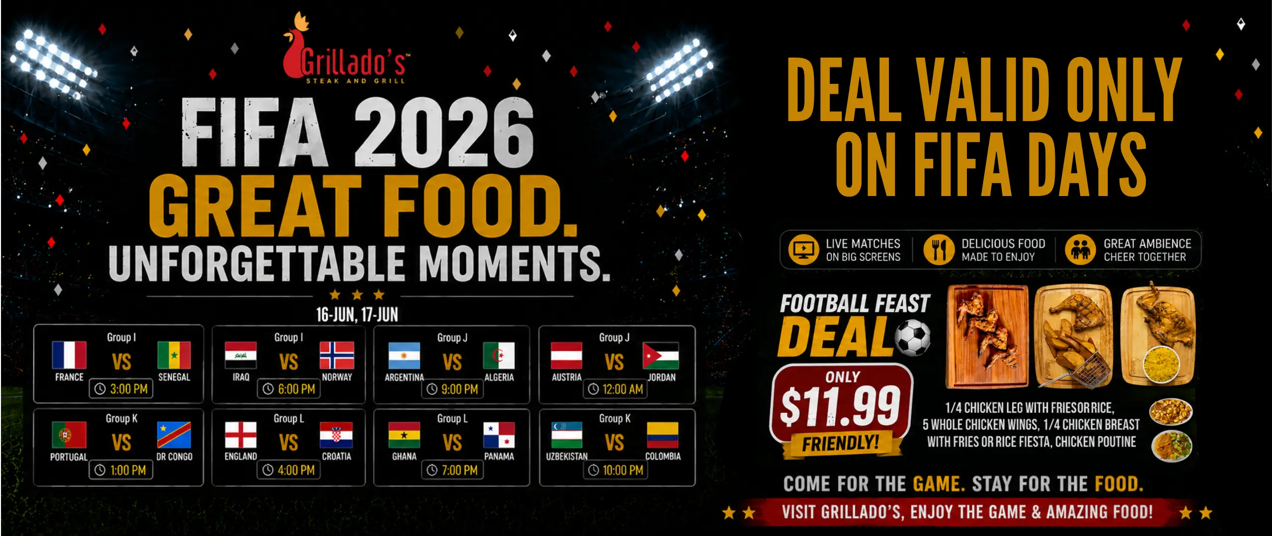 DEAL VALID ONLY ON FIFA DAYS (1)