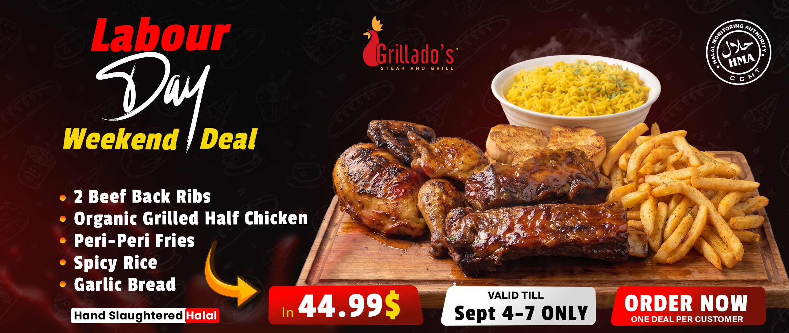WEEKEND DEAL